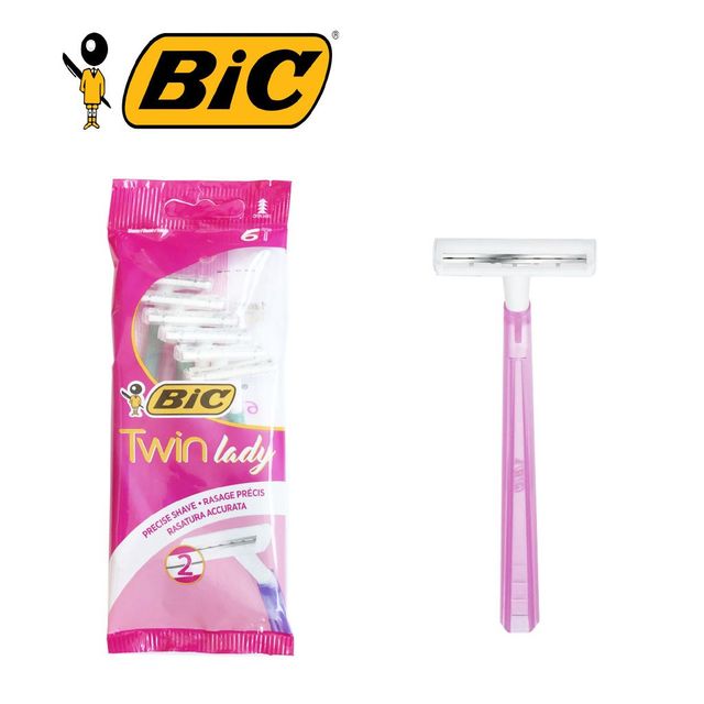 BIC RASOIO TWIN LADY 6PZ BL1 1PZ=(1PZ)