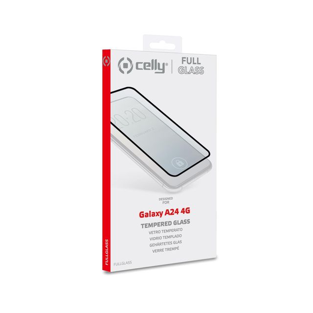 Celly Full Glass - Protezione per schermo per telefono cellulare - vetro - colo…