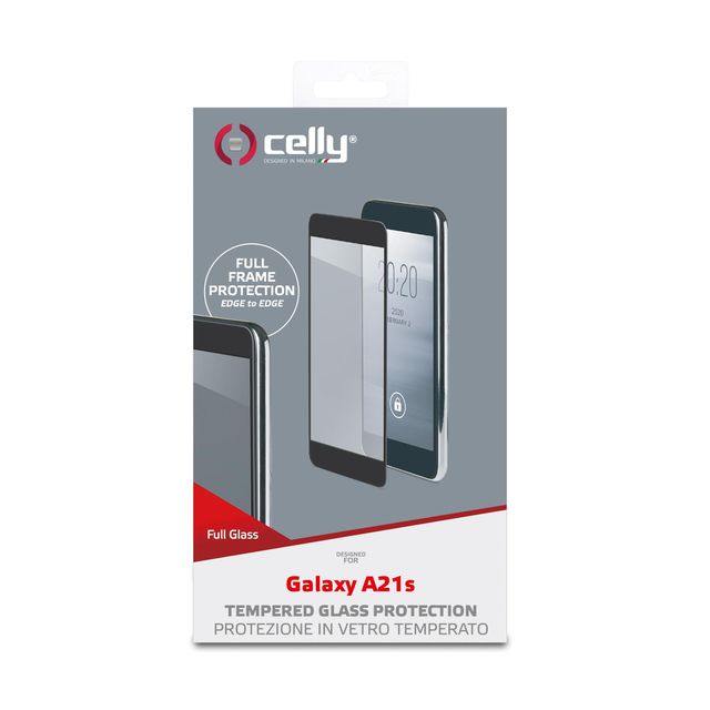 Celly Full Glass - Protezione per schermo per telefono cellulare - vetro - colo…