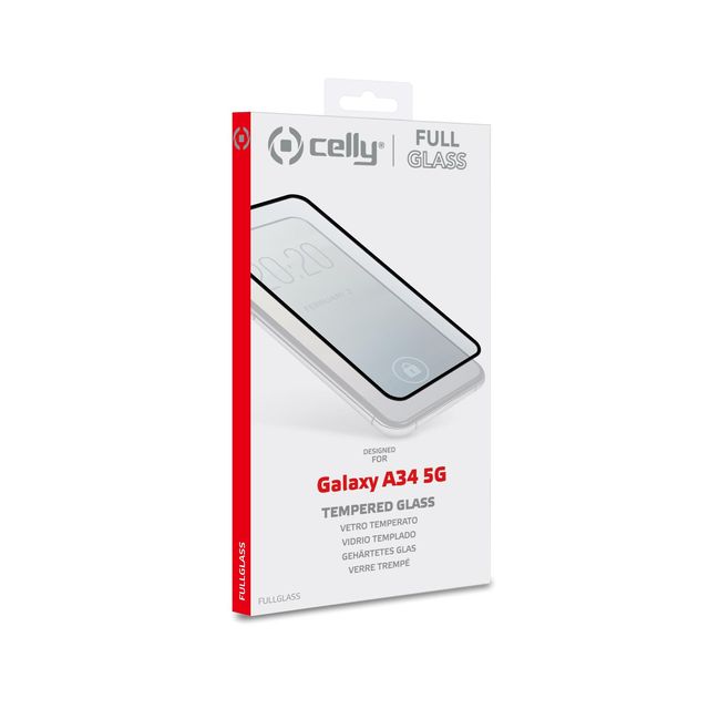 Celly Full Glass - Protezione per schermo per telefono cellulare - vetro - colo…