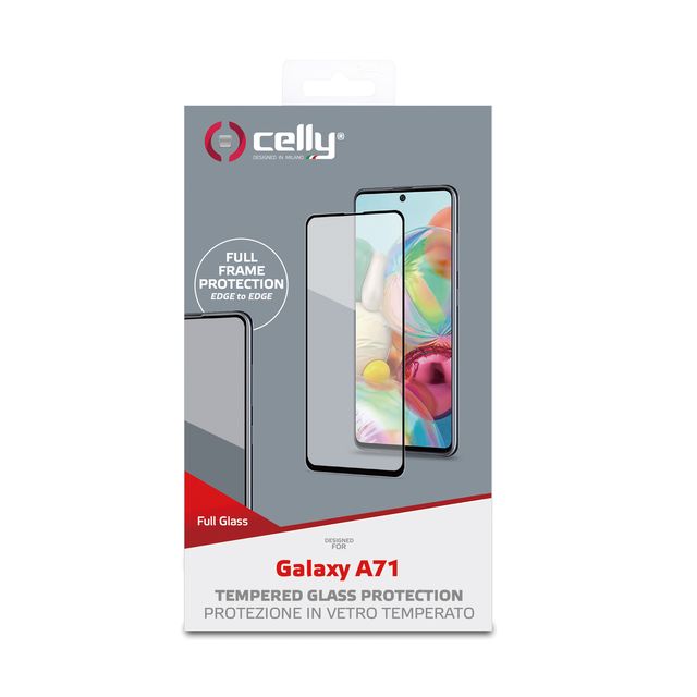 Celly Full Glass - Protezione per schermo per telefono cellulare - vetro - colo…