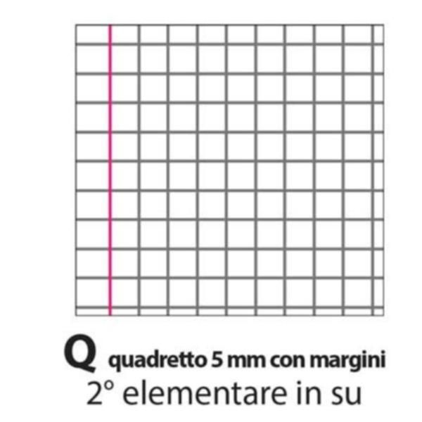 BLOCCHI QUADERNI E RUBRICHE - MAXI QUADERNO MONOC. 25FF 0Q A4