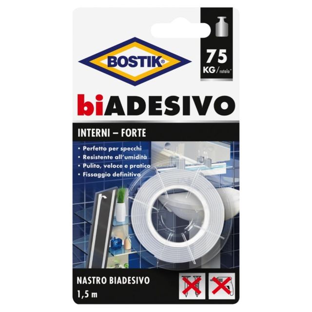 BOSTIK BIADESIVO INTERNI 19MMX1.5M