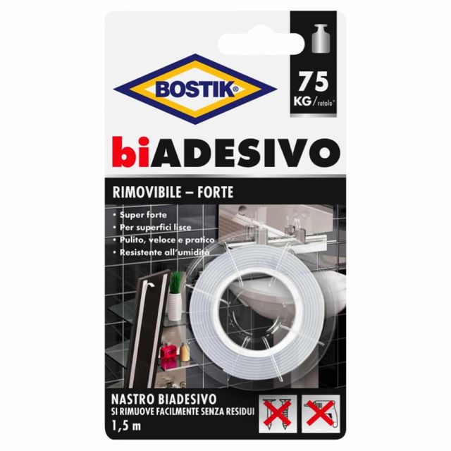 BOSTIK BIADESIVO RIMOVIBILE 1.5M 1PZ=(1PZ)