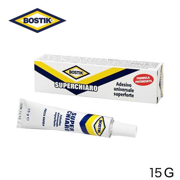 BOSTIK SUPERCHIARO ADESIVO 15G 1PZ=(1PZ)