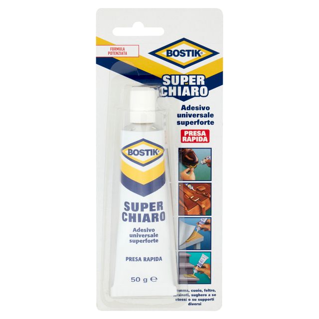 BOSTIK SUPERCHIARO ADESIVO UNIVERSALE 50G 1PZ=(1PZ)