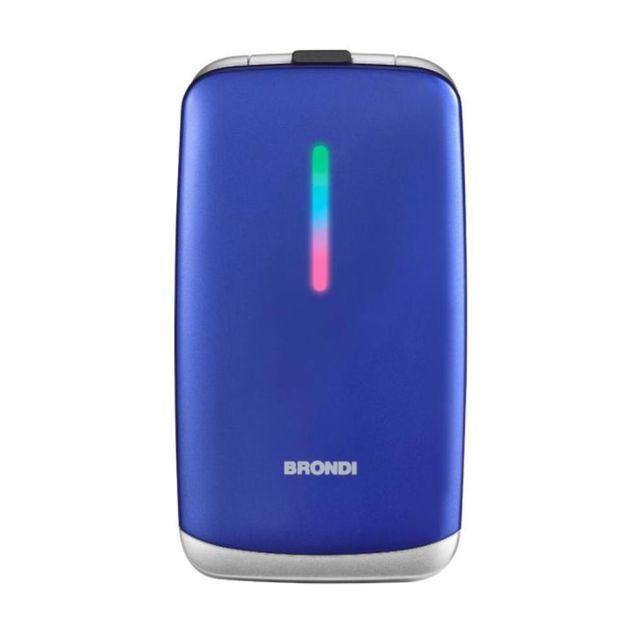 BRONDI CELLULARE CONTENDER FLIP DUAL SIM BLU/VIOLA