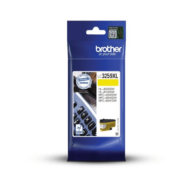 BROTHER LC3259XLYP CARTUCCIA INK JET GIALLO ALTA CAPACITA' PER MFC-J6945DW 5.00…
