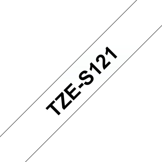 BROTHER NASTRO 18MM NERO/TRASPA ADES RESIS