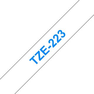 BROTHER TZE223 LAMINATO BLU BIANCO