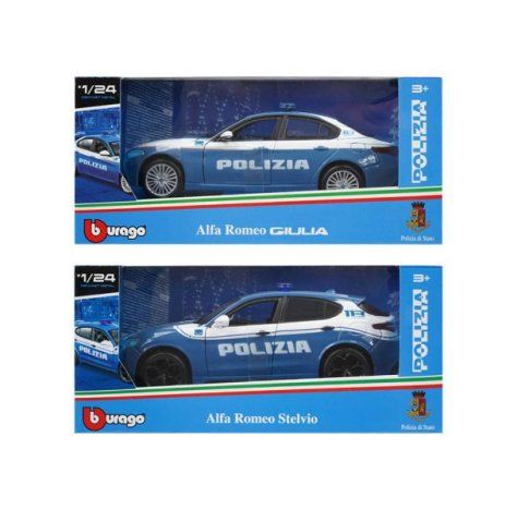 BURAGO AUTO BURAGO POLIZIA - 1:24