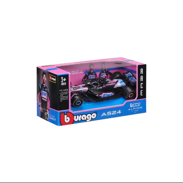 BURAGO BWT Alpine A524 #31 Ocon - 1:43