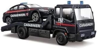 BURAGO CARRO ATTREZZI CARABINIERI CON AUTO - 1:43