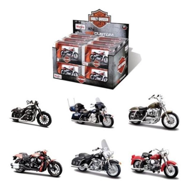 BURAGO CDU COLLEZIONE MOTO HARLEY DAVIDSON - 1:18
