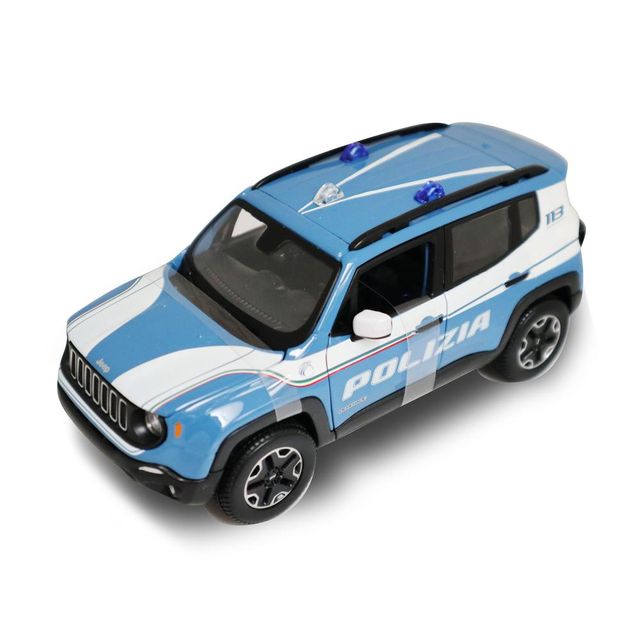 BURAGO JEEP RENEGADE POLIZIA - 1:24