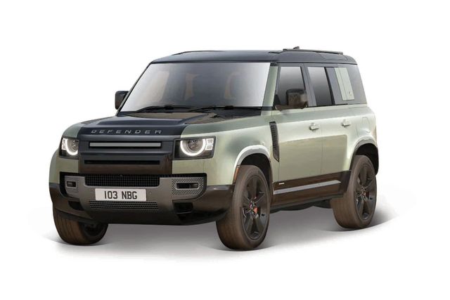BURAGO LAND ROVER DEFENDER 110, THE 4-DOOR VERSION - 1:24