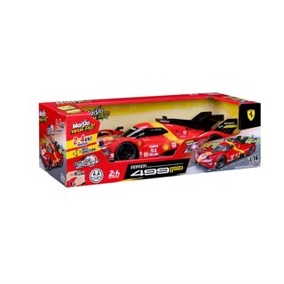 Bburago MAISTO TECH RC FERRARI 499P LMH (2023 24H LE MANS CHAMPION) - 1:16