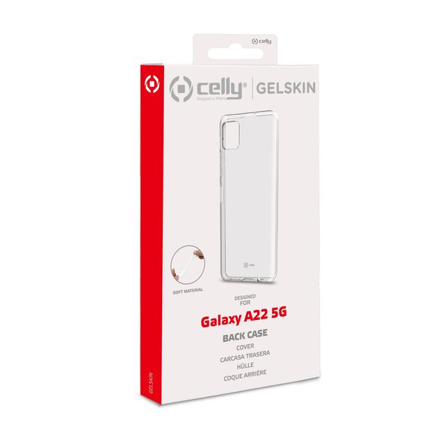 Celly Gelskin - Cover per cellulare - TPU (poliuretano termoplastico) - traspar…