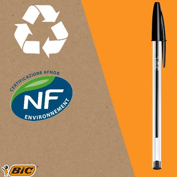 Bic CF4 CRISTAL MED BLU 1MM