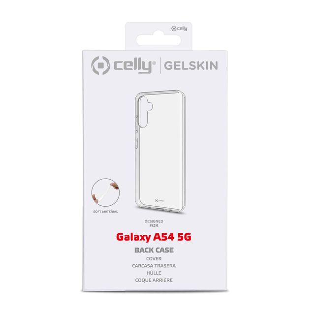 Celly Gelskin - Cover per cellulare - TPU (poliuretano termoplastico) - traspar…