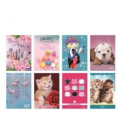 Blasetti BAMBINA - Taccuino - A4 Maxi - 21 fogli / 42 pagine - quadretti - disp…