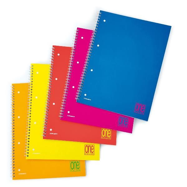 Blasetti One Color - Blocchetto - rilegatura a spirale - A4 Plus - 60 fogli - a…