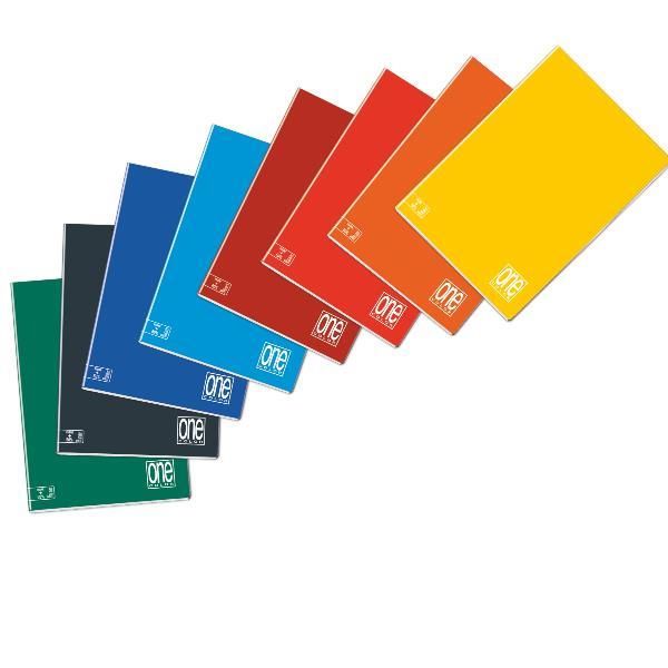 Blasetti One Color - Taccuino - A4 - 30 fogli / 60 pagine - quadretti - disponi…