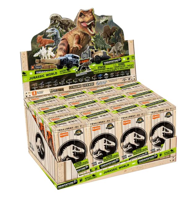 Blokees - Jurassic World Blind Box - Terraventure TS01 - 75641 Dinosaur Capture…