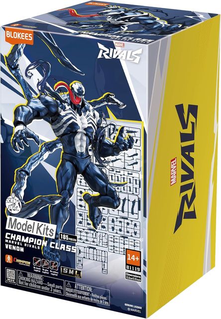 Blokees - Marvel Rivals - Champion Class 07 - 81119 Venom Model Kit