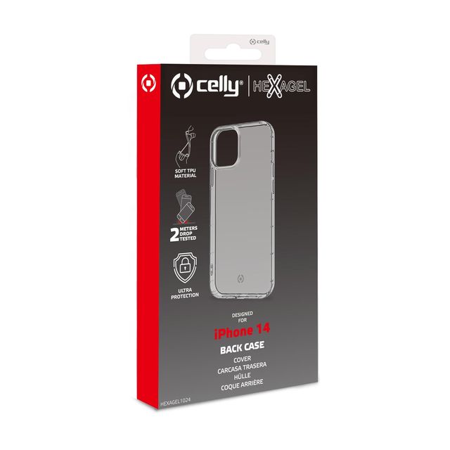 Celly HEXAGEL - Cover per cellulare - policarbonato, TPU (poliuretano termoplas…