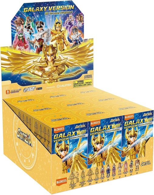 Blokees - Saint Seiya Blind Box - GALAXY VERSION 01 - 75001 The Legacy of Sagit…
