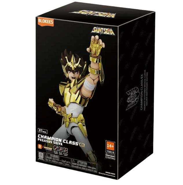 Blokees - Saint Seiya Champion Class - 75016 Pegasus Seiya - EX 40th Anniversar…