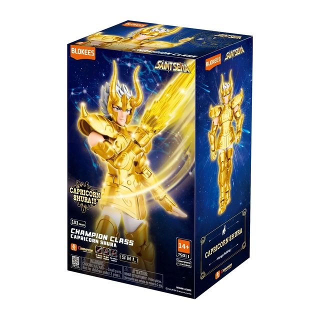 Blokees - Saint Seiya Champion Class 10 - 75011 Capricorn Shura Model Kit
