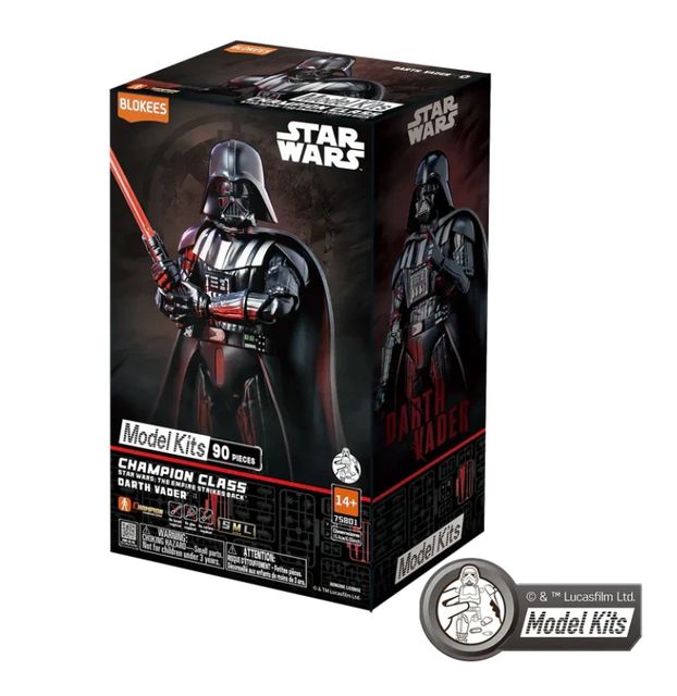 Blokees - Star Wars - Champion Class 01 - 75801 Darth Vader - Evergreen Movie M…