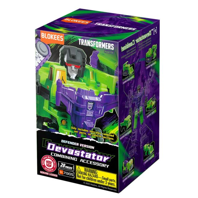 Blokees - Transformers - Defender Version - 71305 Devastator Kits Combining Acc…