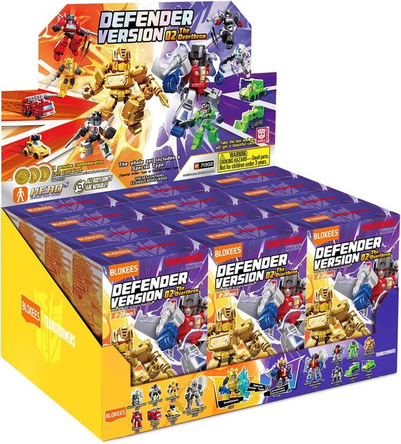 Blokees - Transformers Blind Box - Defender Version 02 - 71302 The Overthrow 5.…