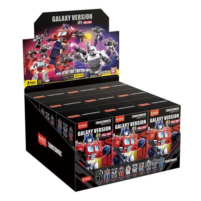 Blokees - Transformers Blind Box - Galaxy Version 01 - 71100 Roll Out 10CM