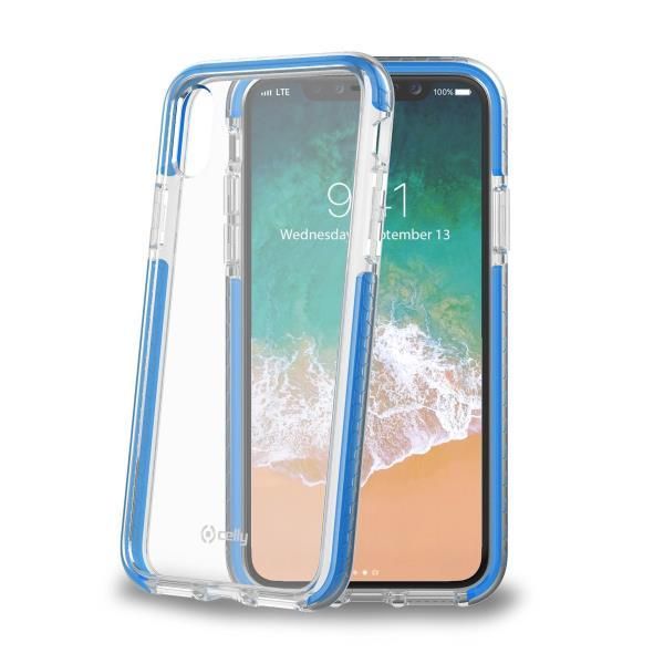 Celly Hexagon2 HEXAGON900LB - Cover per cellulare - policarbonato, elastomero t…