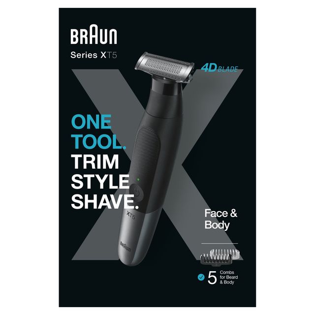 Braun Rasoio Elettrico Serie XT5100 Nero