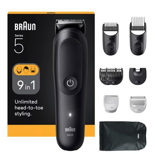 Braun Regolabarba All-in-one Series 5 AIO5540 Black