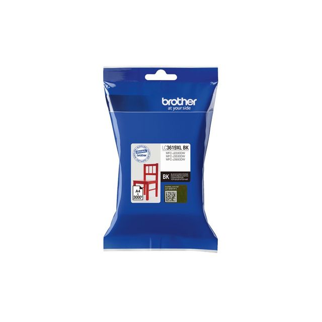 Brother LC-3619XLBK cartuccia d'inchiostro 1 pz Originale Nero
