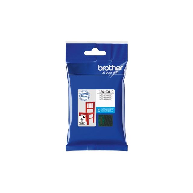 Brother LC-3619XLC cartuccia d'inchiostro 1 pz Originale Resa extra elevata (su…