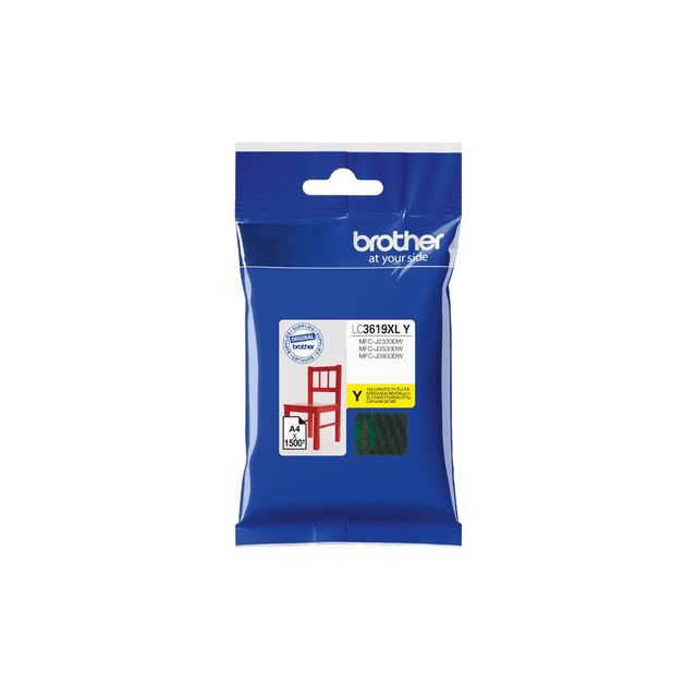 Brother LC-3619XLY cartuccia d'inchiostro 1 pz Originale Giallo