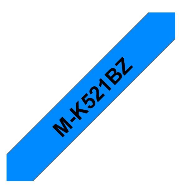 Brother M-K521BZ - Nero su blu - Rotolo (0,9 cm x 8 m) 1 pezzi nastro stampante…