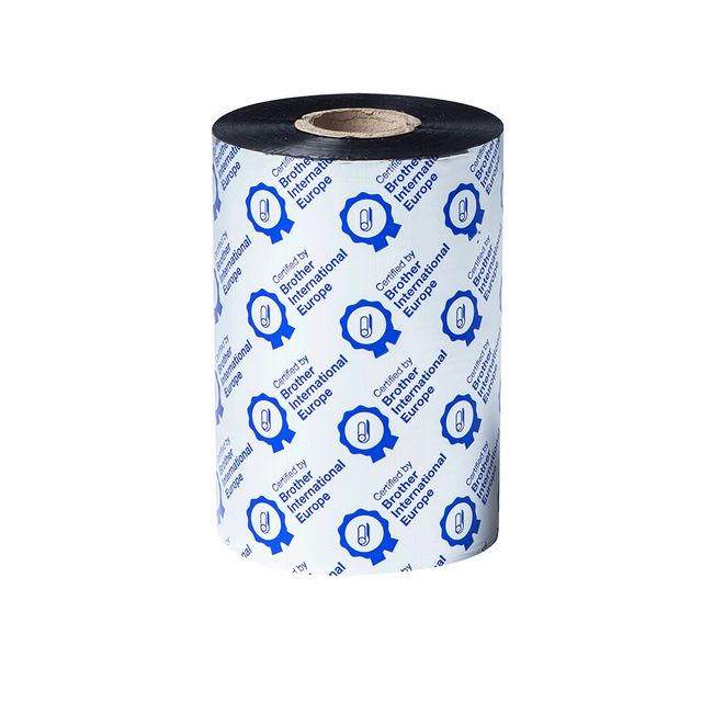 Brother Premium - Confezione da 8 - nero - 110 mm x 450 m - nastro di stampa - …