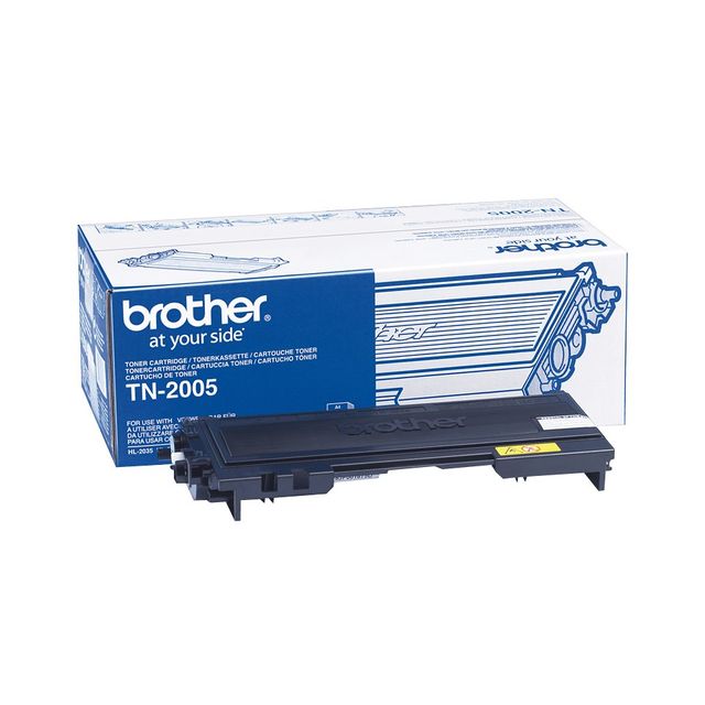 Brother TN-2005 Toner Cartridge cartuccia toner Originale Nero