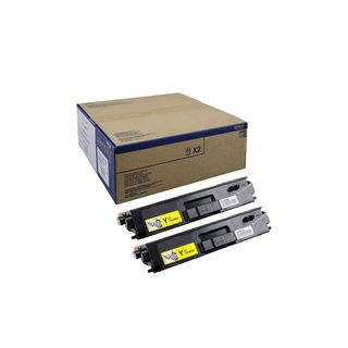Brother TN900y - Confezione da 2 - giallo - originale - cartuccia toner - per B…