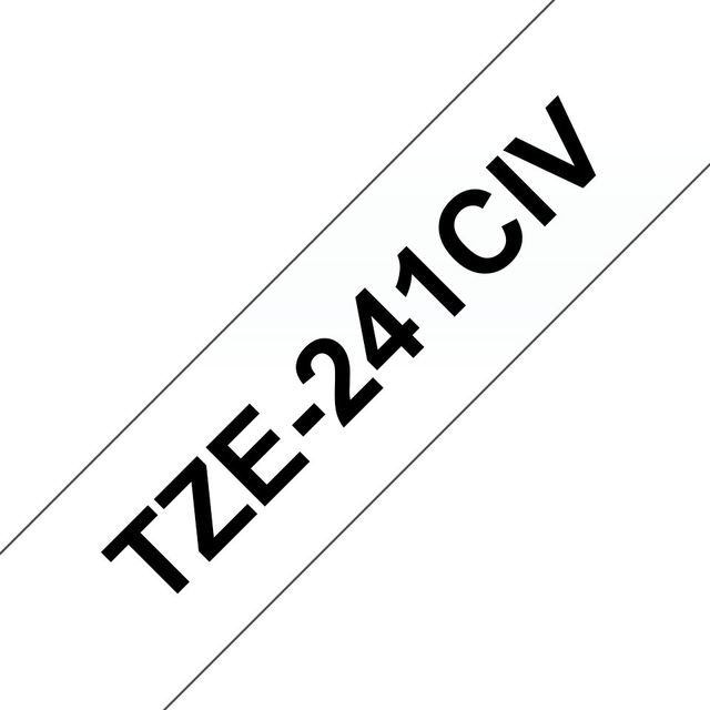 Brother TZE-241CIV nastro per etichettatrice TZ