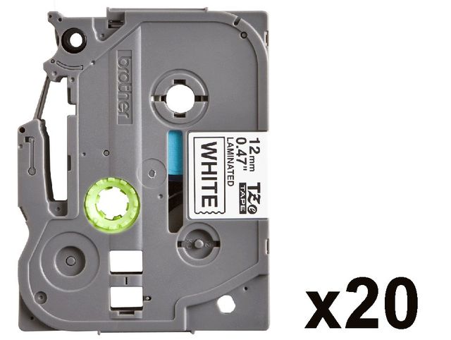 Brother TZE231CIV nastro per etichettatrice Nero su bianco TZe