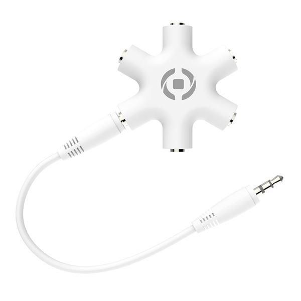 Celly MIX5LINEIN35 - Ripartitore audio - mini-jack femmina a mini-jack femmina …